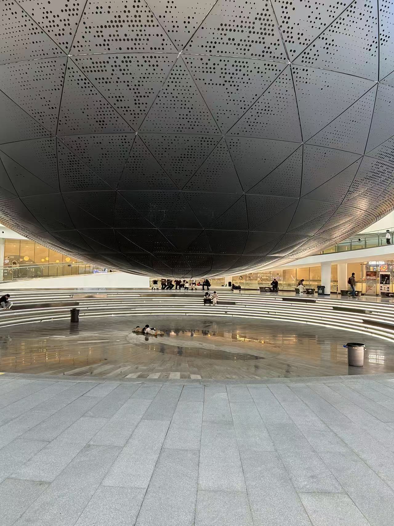 A contemporary architecture interior in China for a design and culture visit