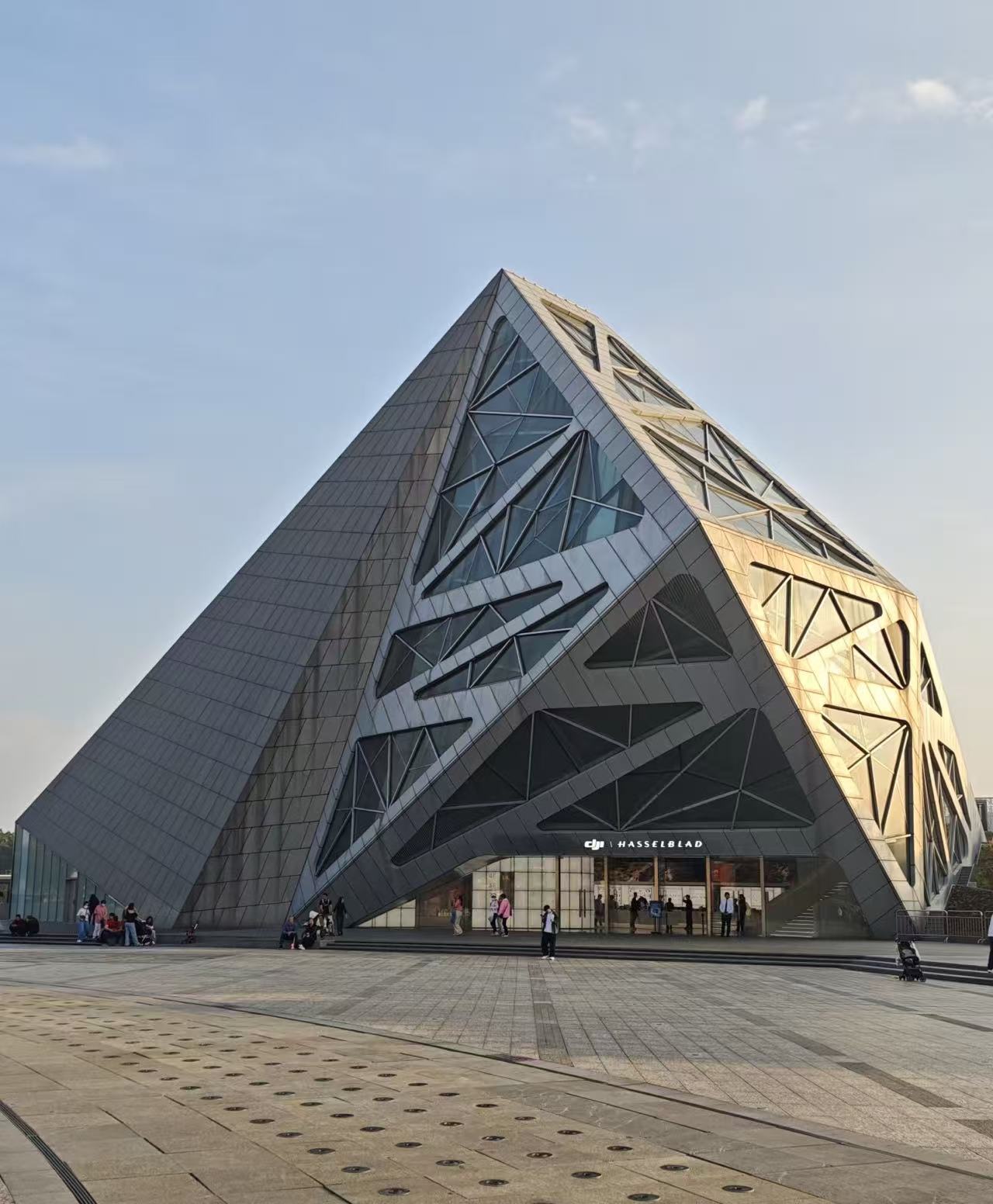 DJI flagship store architecture in Shenzhen